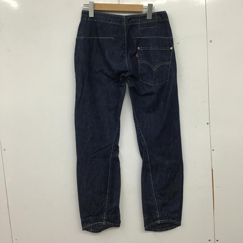 リーバイス Levi s パンツ デニム、ジーンズ デニムパンツ スリムパンツ カジュアルパンツ 28インチ 無地 インディゴ / インディゴ / Indigo メンズ USED 古着 中古 10160288