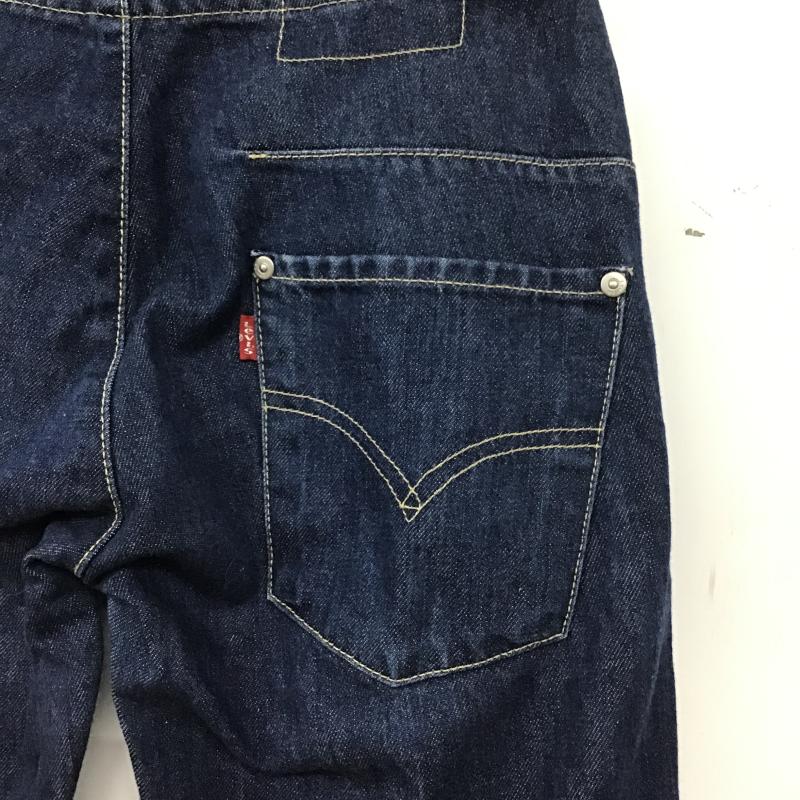 リーバイス Levi s パンツ デニム、ジーンズ デニムパンツ スリムパンツ カジュアルパンツ 28インチ 無地 インディゴ / インディゴ / Indigo メンズ USED 古着 中古 10160288