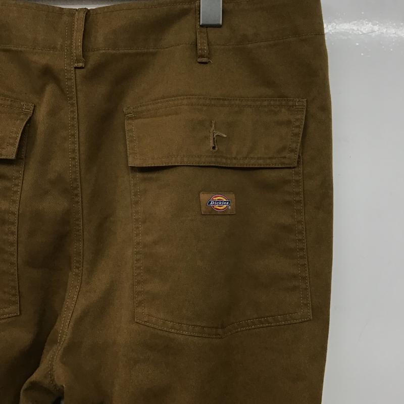 ディッキーズ Dickies パンツ ワークパンツ、ペインターパンツ ワークパンツ ワイドパンツ カジュアルパンツ XL ロゴ、文字 キャメル / キャメル / メンズ USED 古着 中古 10160292
