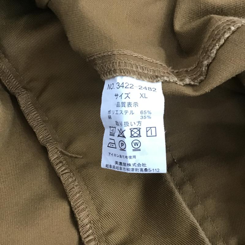 ディッキーズ Dickies パンツ ワークパンツ、ペインターパンツ ワークパンツ ワイドパンツ カジュアルパンツ XL ロゴ、文字 キャメル / キャメル / メンズ USED 古着 中古 10160292