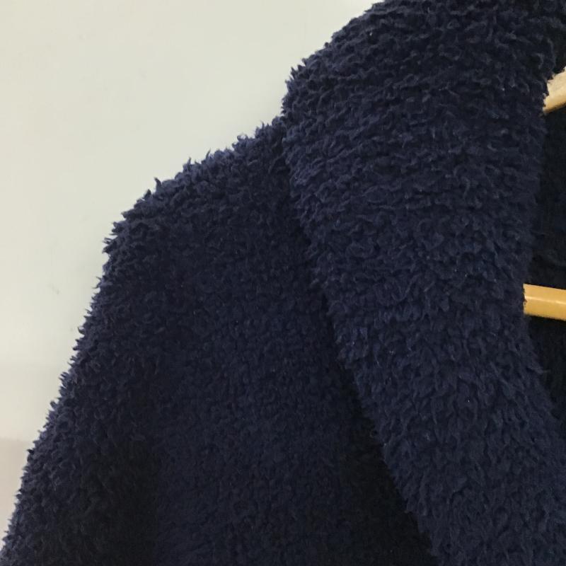 ユナイテッドアローズ UNITED ARROWS カーディガン 長袖 長袖カーディガン 前ボタン ニットカーディガン S 無地 紺 / ネイビー / navy メンズ USED 古着 中古 10160295