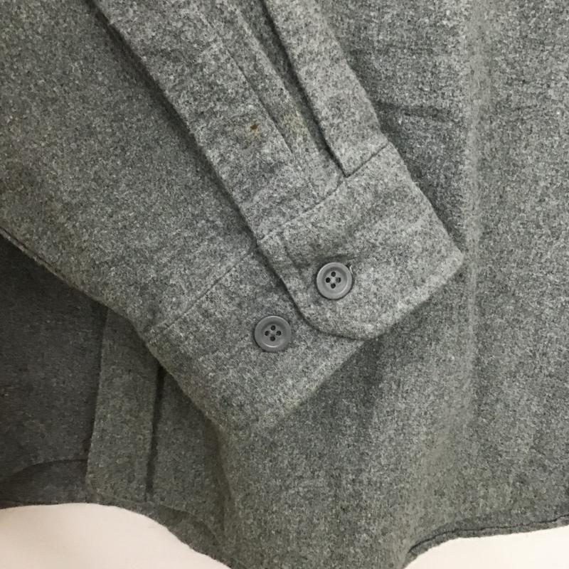 エディーバウアー Eddie Bauer シャツ、ブラウス 長袖 長袖シャツ 無地シャツ カラーシャツ XL 無地 灰 / グレー / gray メンズ USED 古着 中古 10160305