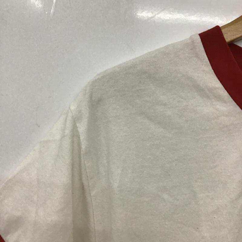 ニコアンド niko and... Tシャツ 半袖 半袖カットソー プリントTシャツ クルーネックカットソー M ロゴ、文字 白 / ホワイト / white メンズ USED 古着 中古 10160308