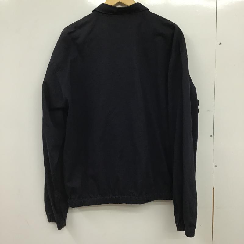 ポロバイラルフローレン Polo by RALPH LAUREN ジャケット、上着 ジャンパー、ブルゾン ジップアップジャケット アウター カラージャケット L ロゴ、文字 紺 / ネイビー / navy メンズ USED 古着 中古 10160317