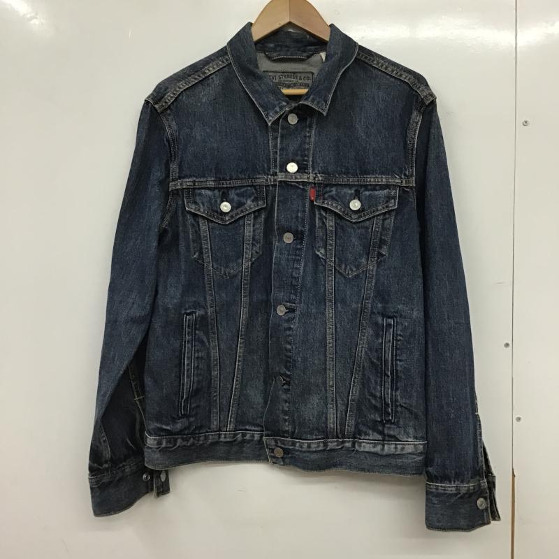 リーバイストラウスアンドコー Levi Strauss & co. ジャケット、上着 ジャンパー、ブルゾン デニムジャケット Gジャン アウター カジュアルジャケット M 無地 インディゴ / インディゴ / Indigo メンズ USED 古着 中古 10160322