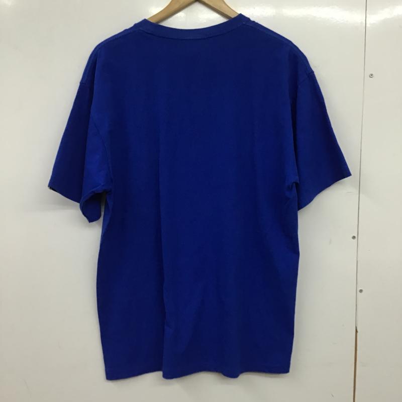 ベイプ BAPE Tシャツ 半袖 半袖カットソー プリントTシャツ クルーネックカットソー XL プリント 青 / ブルー / blue メンズ USED 古着 中古 10160324