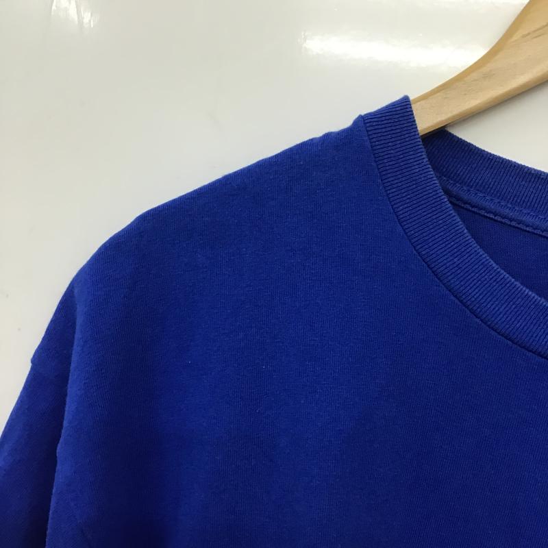 ベイプ BAPE Tシャツ 半袖 半袖カットソー プリントTシャツ クルーネックカットソー XL プリント 青 / ブルー / blue メンズ USED 古着 中古 10160324