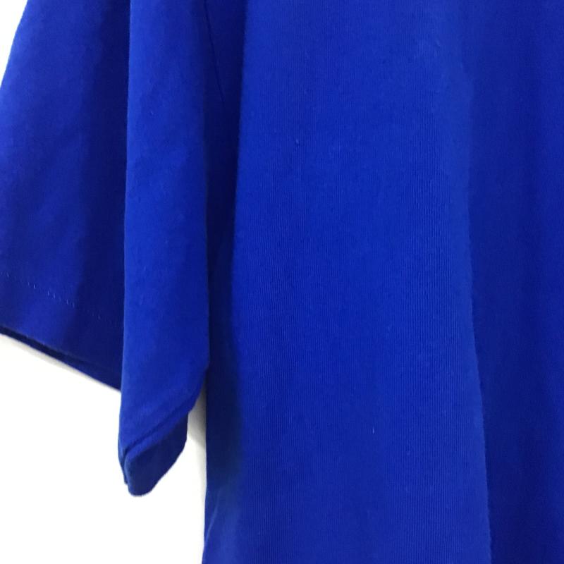ベイプ BAPE Tシャツ 半袖 半袖カットソー プリントTシャツ クルーネックカットソー XL プリント 青 / ブルー / blue メンズ USED 古着 中古 10160324