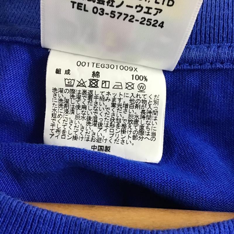 ベイプ BAPE Tシャツ 半袖 半袖カットソー プリントTシャツ クルーネックカットソー XL プリント 青 / ブルー / blue メンズ USED 古着 中古 10160324