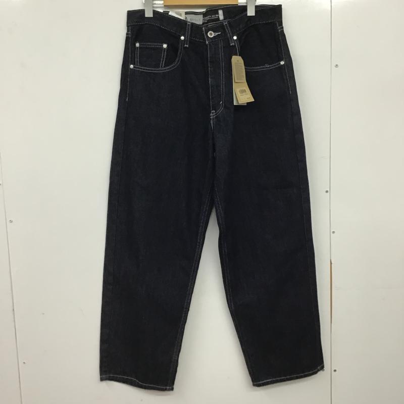 リーバイス Levi s パンツ デニム、ジーンズ デニムパンツ バギーパンツ ワイドパンツ 32インチ 無地 インディゴ / インディゴ / Indigo メンズ USED 古着 中古 10160326