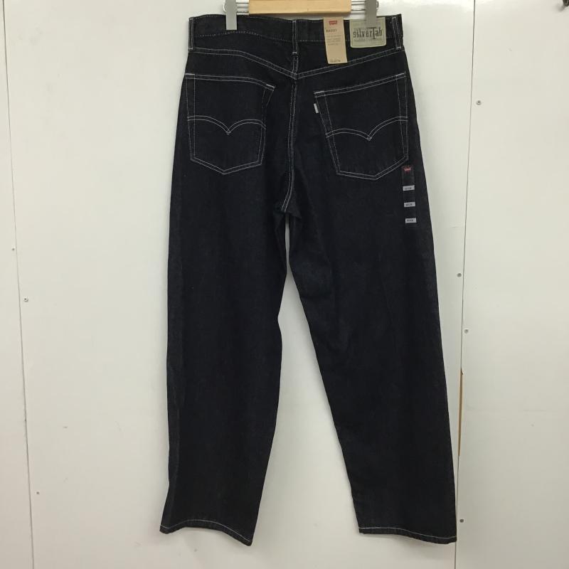 リーバイス Levi s パンツ デニム、ジーンズ デニムパンツ バギーパンツ ワイドパンツ 32インチ 無地 インディゴ / インディゴ / Indigo メンズ USED 古着 中古 10160326