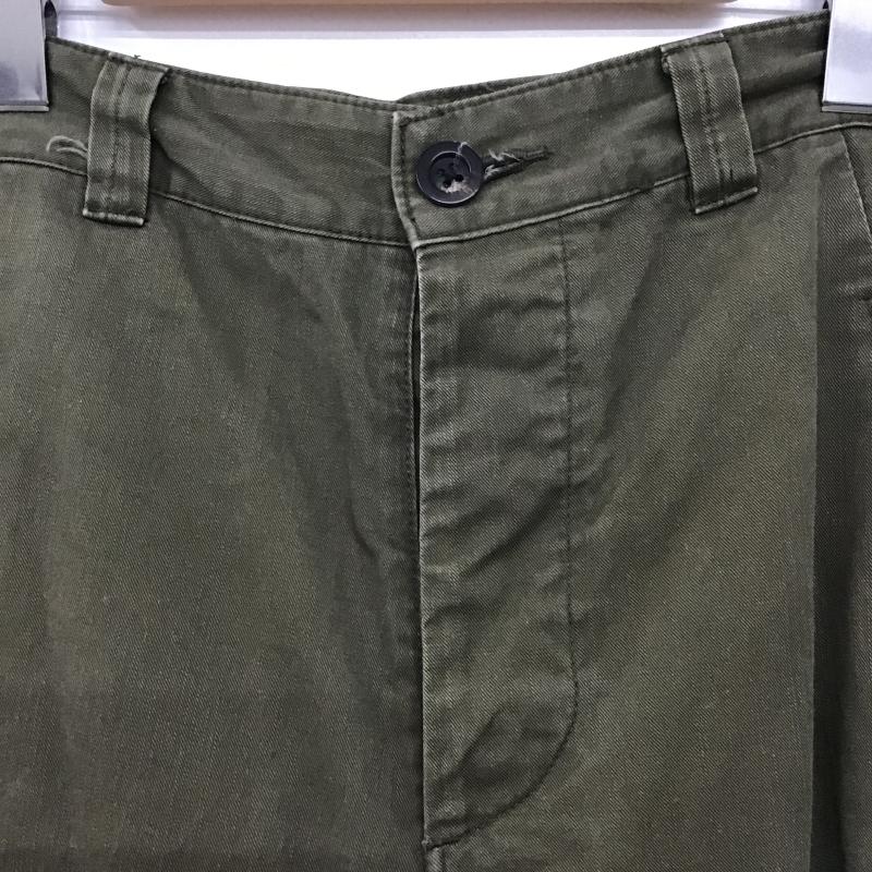 ポートバイアーク PORT BY ARK パンツ ワークパンツ、ペインターパンツ ワークパンツ ワイドパンツ カジュアルパンツ カーゴパンツ 1 無地 カーキ / カーキ / khaki メンズ USED 古着 中古 10160327