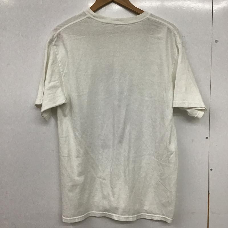 古着 USED Tシャツ 半袖 半袖カットソー プリントTシャツ クルーネックカットソー L プリント 白 / ホワイト / white メンズ USED 古着 中古 10160328