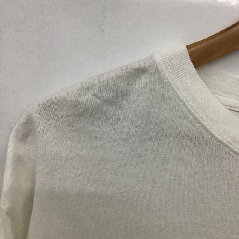 古着 USED Tシャツ 半袖 半袖カットソー プリントTシャツ クルーネックカットソー L プリント 白 / ホワイト / white メンズ USED 古着 中古 10160328