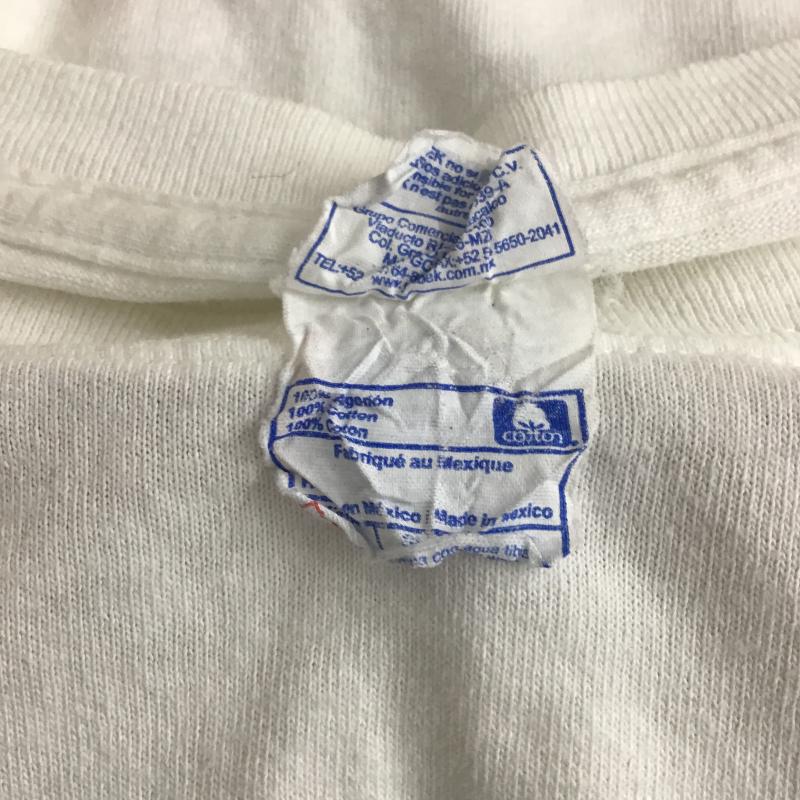 古着 USED Tシャツ 半袖 半袖カットソー プリントTシャツ クルーネックカットソー L プリント 白 / ホワイト / white メンズ USED 古着 中古 10160328