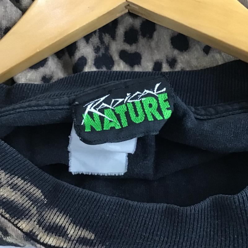 古着 USED Tシャツ 半袖 半袖カットソー プリントTシャツ クルーネックカットソー プリント ダークグレー / ダークグレー / メンズ USED 古着 中古 10160329