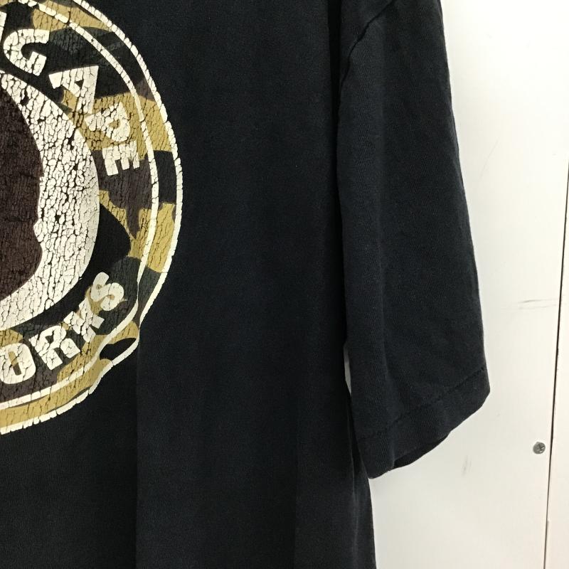 ベイプ BAPE Tシャツ 半袖 半袖カットソー プリントTシャツ クルーネックカットソー XXL プリント ダークグレー / ダークグレー / メンズ USED 古着 中古 10160330