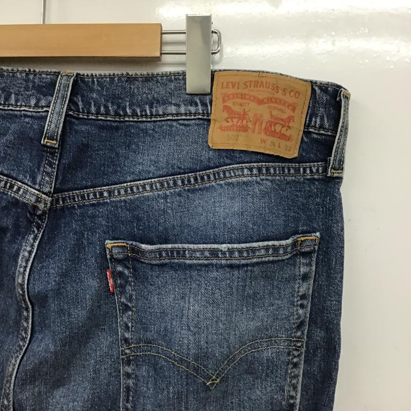 リーバイストラウスアンドコー Levi Strauss & co. パンツ デニム、ジーンズ デニムパンツ ワイドパンツ カジュアルパンツ ストレッチパンツ 36 無地 インディゴ / インディゴ / Indigo メンズ USED 古着 中古 10160332