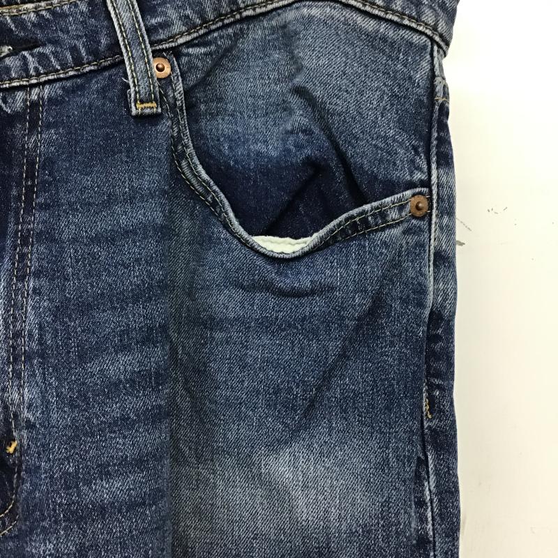 リーバイストラウスアンドコー Levi Strauss & co. パンツ デニム、ジーンズ デニムパンツ ワイドパンツ カジュアルパンツ ストレッチパンツ 36 無地 インディゴ / インディゴ / Indigo メンズ USED 古着 中古 10160332