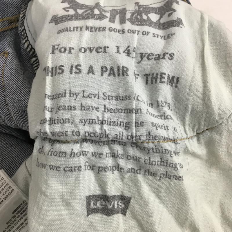 リーバイストラウスアンドコー Levi Strauss & co. パンツ デニム、ジーンズ デニムパンツ ワイドパンツ カジュアルパンツ ストレッチパンツ 36 無地 インディゴ / インディゴ / Indigo メンズ USED 古着 中古 10160332