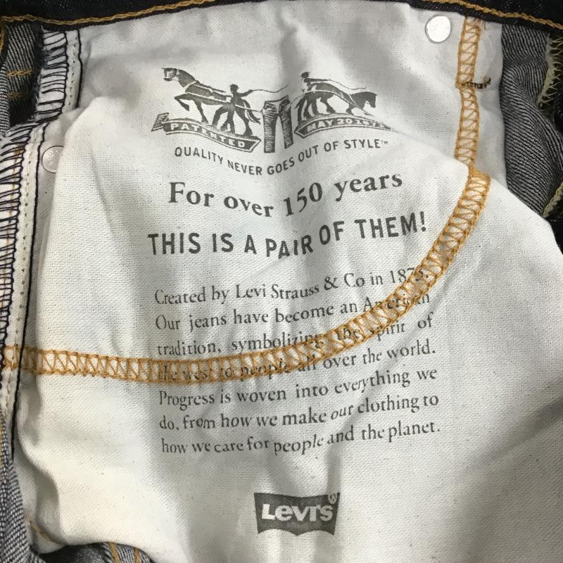 リーバイストラウスアンドコー Levi Strauss & co. パンツ デニム、ジーンズ デニムパンツ スリムパンツ カジュアルパンツ ストレッチパンツ 33インチ 無地 インディゴ / インディゴ / Indigo メンズ USED 古着 中古 10160333