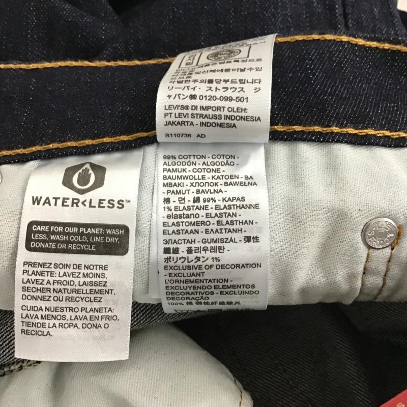 リーバイストラウスアンドコー Levi Strauss & co. パンツ デニム、ジーンズ デニムパンツ スリムパンツ カジュアルパンツ ストレッチパンツ 33インチ 無地 インディゴ / インディゴ / Indigo メンズ USED 古着 中古 10160333