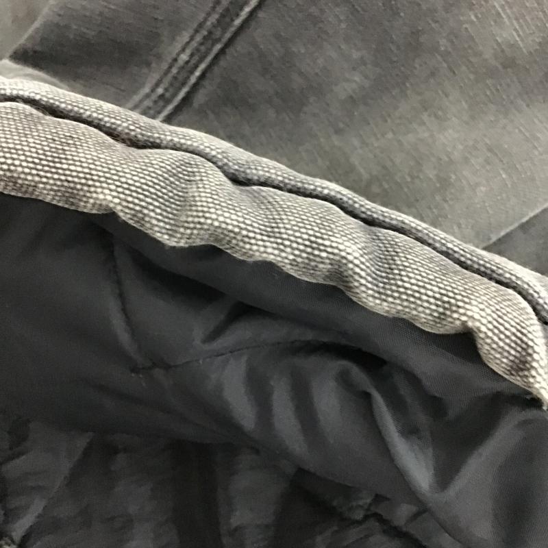 カーハート Carhartt ジャケット、上着 ジャンパー、ブルゾン ジップアップジャケット デニムジャケット アウター 44 ロゴ、文字 ダークグレー / ダークグレー / メンズ USED 古着 中古 10160339