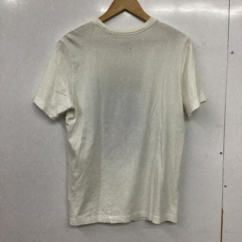 ナイキ NIKE Tシャツ 半袖 半袖カットソー プリントTシャツ クルーネックカットソー L プリント 白 / ホワイト / white メンズ USED 古着 中古 10160340