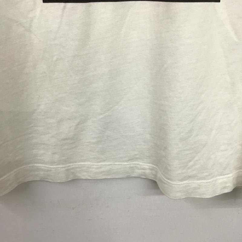 ナイキ NIKE Tシャツ 半袖 半袖カットソー プリントTシャツ クルーネックカットソー L プリント 白 / ホワイト / white メンズ USED 古着 中古 10160340