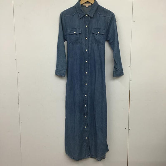 ビームス ハート BEAMS HEART ワンピース ロングスカート 0 無地 水色 / ライトブルー / レディース USED 古着 中古 10160341
