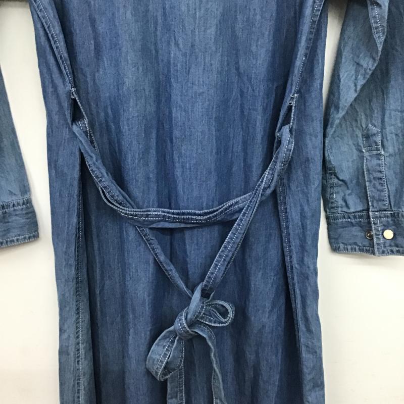 ビームス ハート BEAMS HEART ワンピース ロングスカート 0 無地 水色 / ライトブルー / レディース USED 古着 中古 10160341