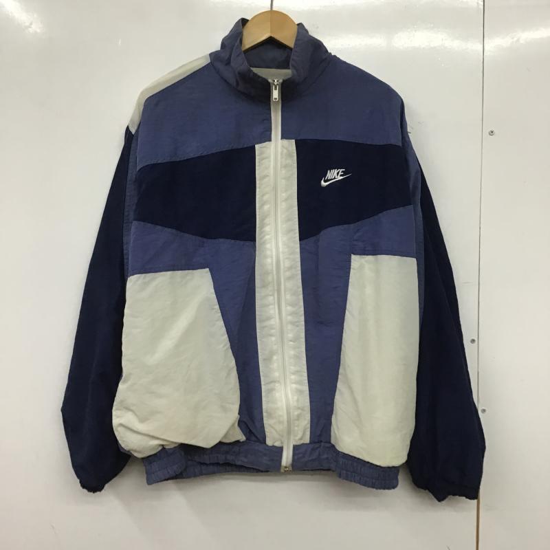 ナイキ NIKE ジャケット、上着 ジャンパー、ブルゾン ジップアップジャケット ナイロンジャケット アウター XL ロゴ、文字 マルチカラー / マルチカラー / multicolor メンズ USED 古着 中古 10160342