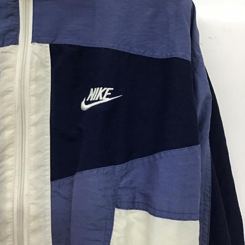 ナイキ NIKE ジャケット、上着 ジャンパー、ブルゾン ジップアップジャケット ナイロンジャケット アウター XL ロゴ、文字 マルチカラー / マルチカラー / multicolor メンズ USED 古着 中古 10160342