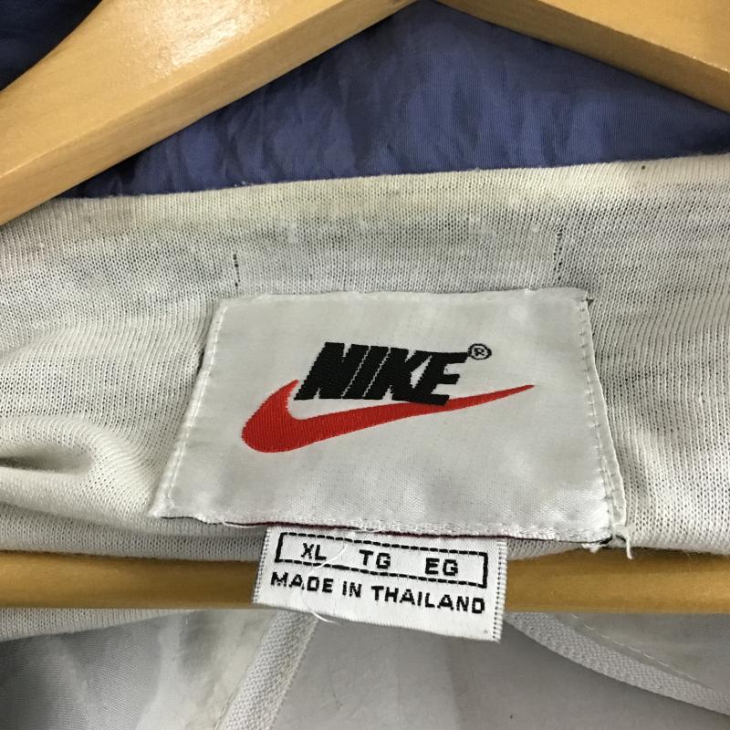 ナイキ NIKE ジャケット、上着 ジャンパー、ブルゾン ジップアップジャケット ナイロンジャケット アウター XL ロゴ、文字 マルチカラー / マルチカラー / multicolor メンズ USED 古着 中古 10160342