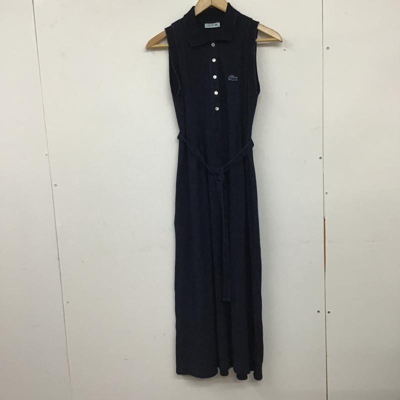 ラコステ LACOSTE ワンピース ロングスカート 34 無地 インディゴ / インディゴ / Indigo レディース USED 古着 中古 10160343