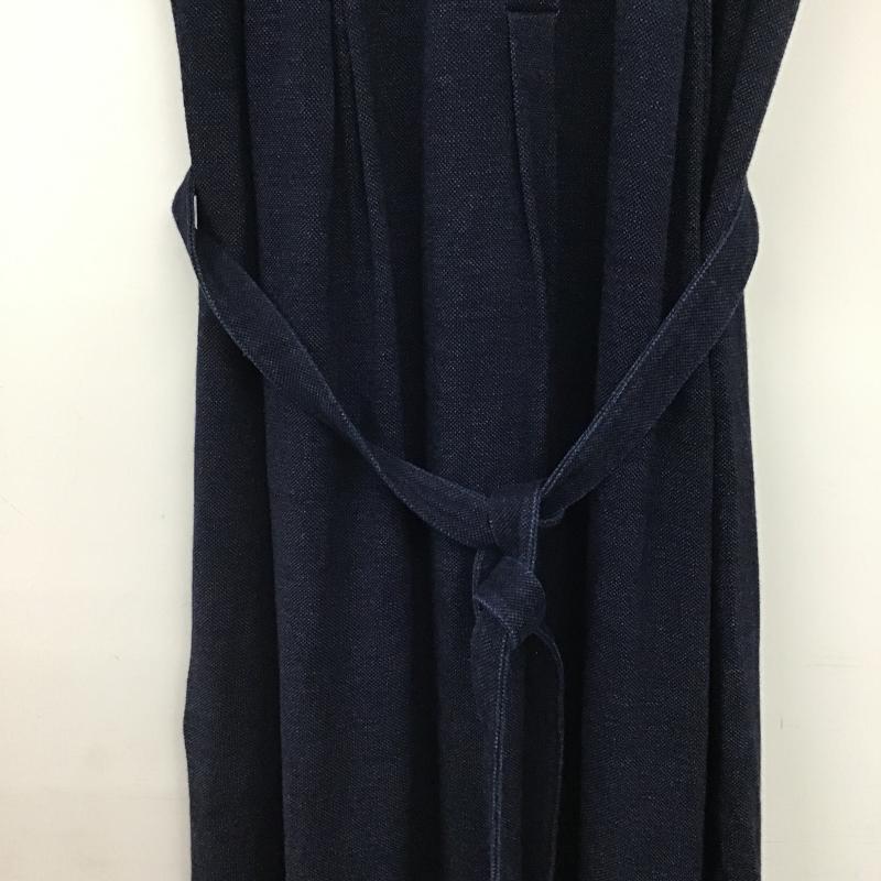 ラコステ LACOSTE ワンピース ロングスカート 34 無地 インディゴ / インディゴ / Indigo レディース USED 古着 中古 10160343