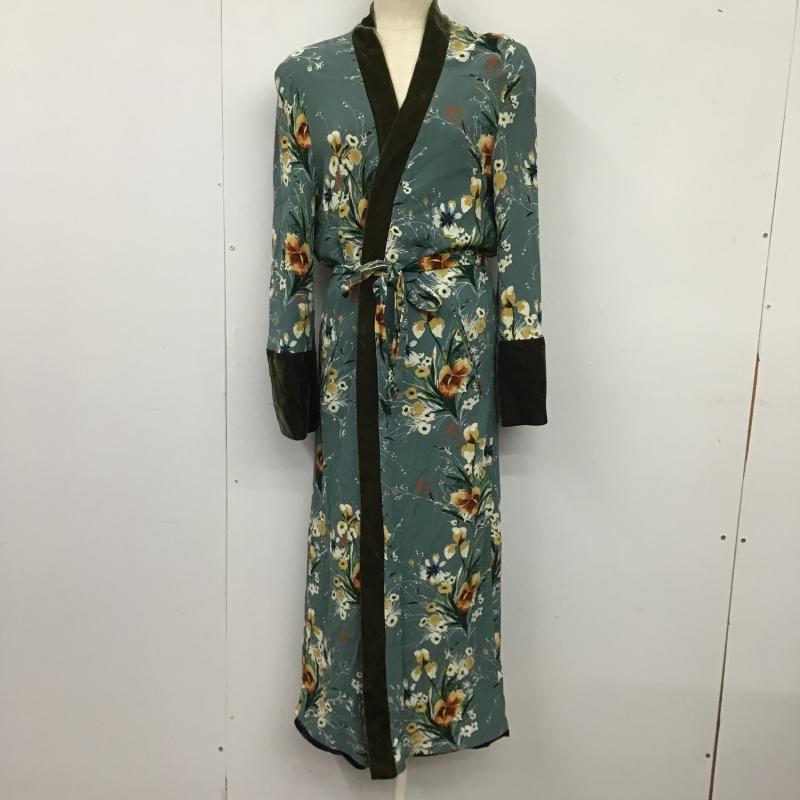 ザラ ZARA カーディガン 長袖 ガウン 総柄 マルチカラー / マルチカラー / multicolor レディース USED 古着 中古 10160344