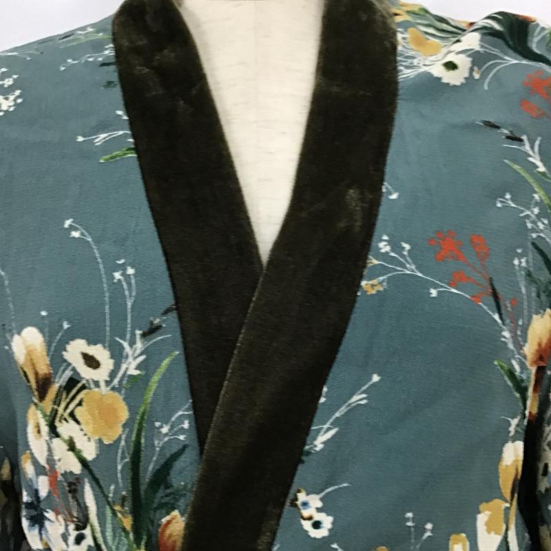 ザラ ZARA カーディガン 長袖 ガウン 総柄 マルチカラー / マルチカラー / multicolor レディース USED 古着 中古 10160344