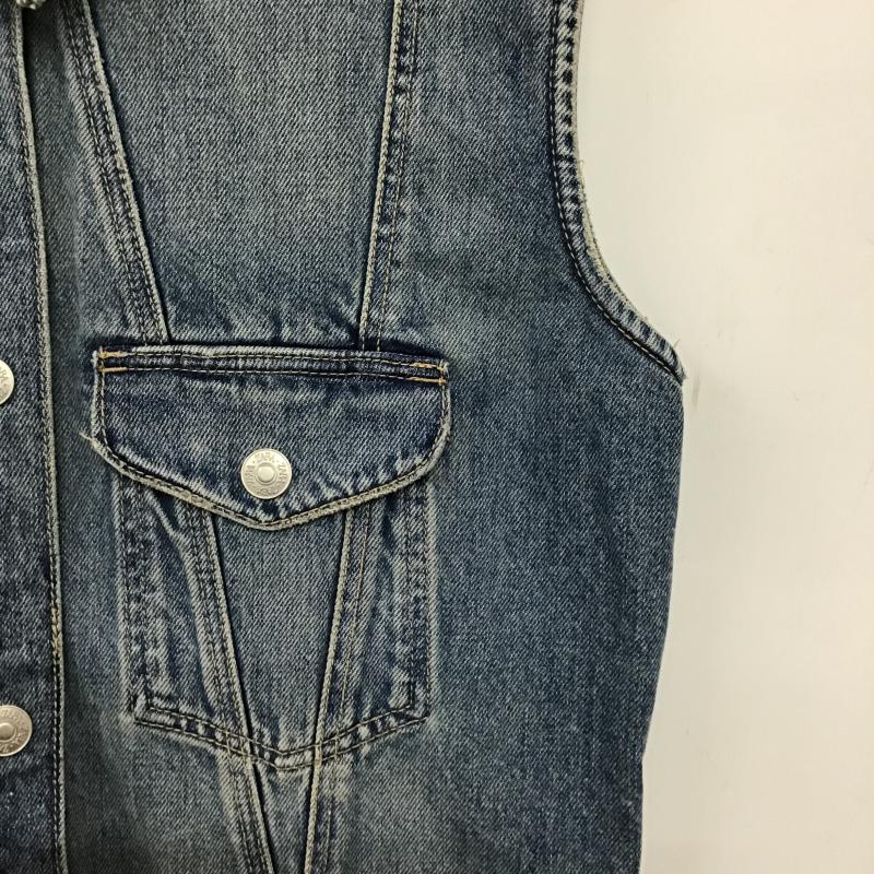 ザラ ZARA ワンピース ロングスカート デニム ロングワンピース L 無地 水色 / ライトブルー / レディース USED 古着 中古 10160346