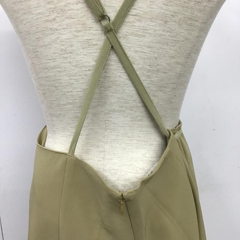 ケービーエフ KBF スカート ロングスカート KB86-25V010 サスペンダーフレアスカート ONE SIZE 無地 ベージュ / ベージュ / beige レディース USED 古着 中古 10160350