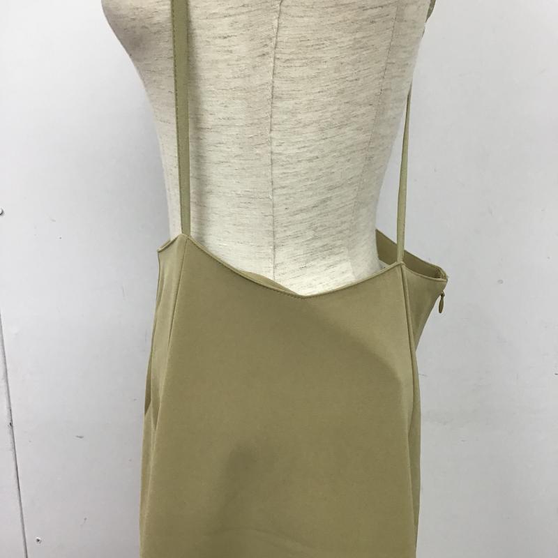 ケービーエフ KBF スカート ロングスカート KB86-25V010 サスペンダーフレアスカート ONE SIZE 無地 ベージュ / ベージュ / beige レディース USED 古着 中古 10160350
