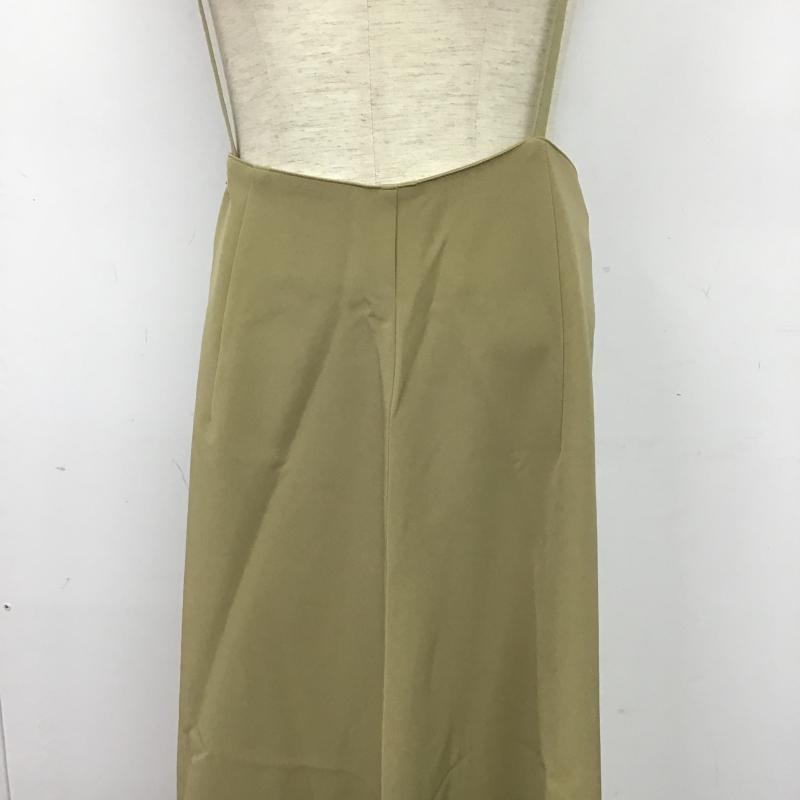 ケービーエフ KBF スカート ロングスカート KB86-25V010 サスペンダーフレアスカート ONE SIZE 無地 ベージュ / ベージュ / beige レディース USED 古着 中古 10160350