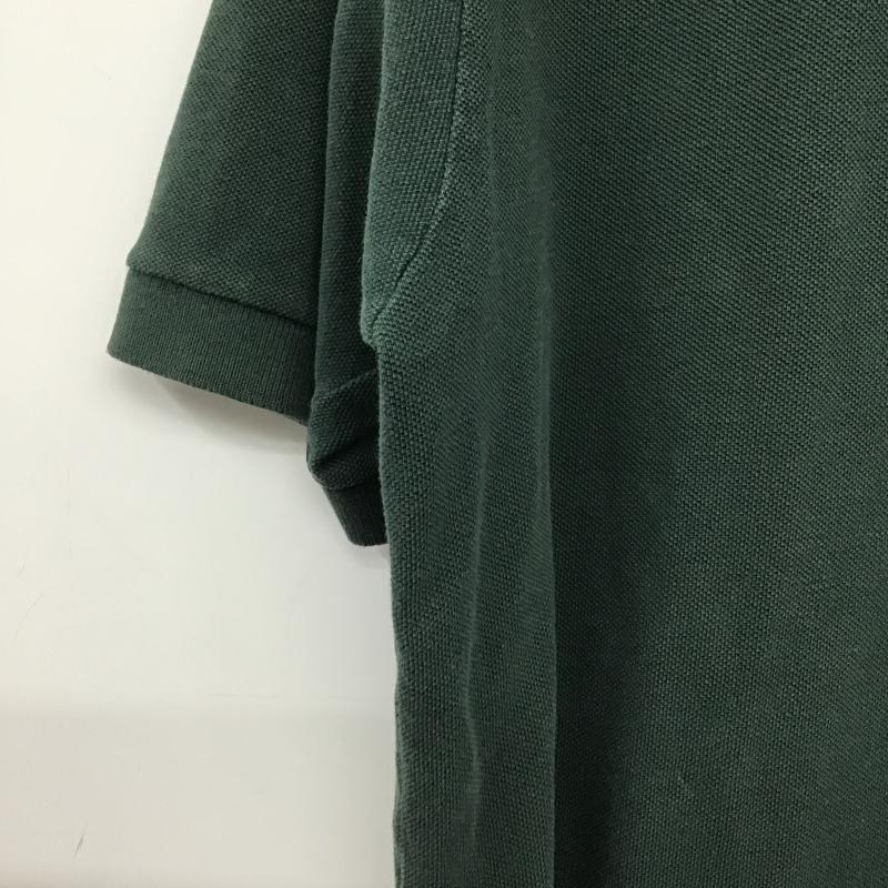 ポロバイラルフローレン Polo by RALPH LAUREN ポロシャツ 半袖 半袖ポロシャツ カラーシャツ 半袖カットソー M ロゴ、文字 緑 / グリーン / green メンズ USED 古着 中古 10160353