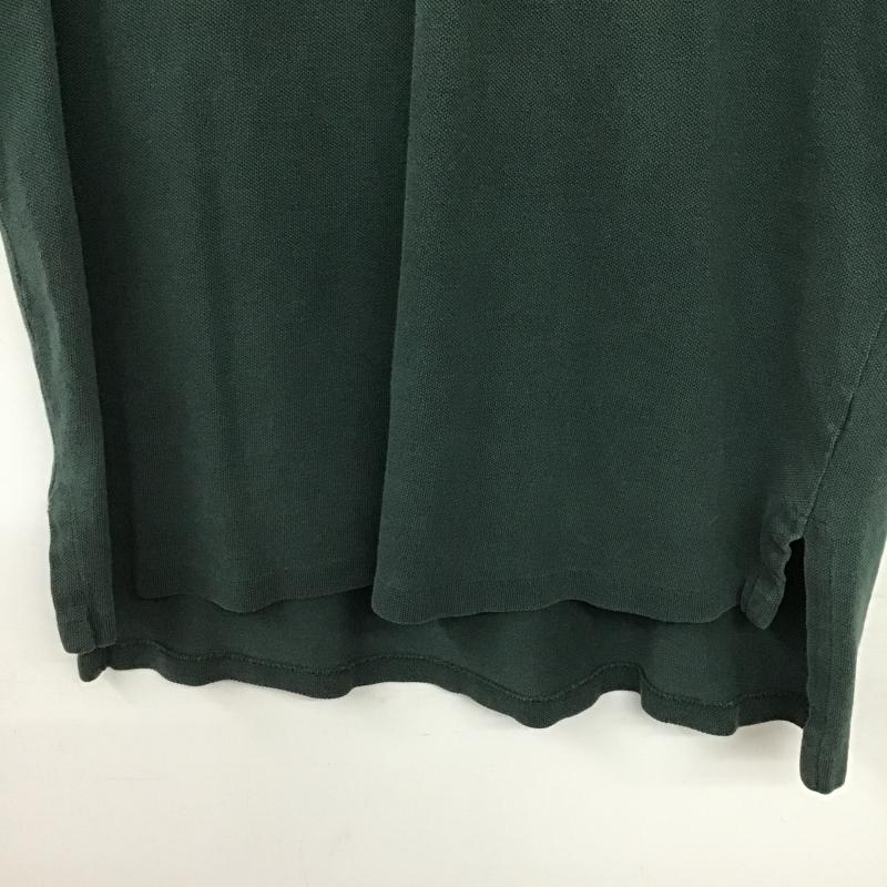 ポロバイラルフローレン Polo by RALPH LAUREN ポロシャツ 半袖 半袖ポロシャツ カラーシャツ 半袖カットソー M ロゴ、文字 緑 / グリーン / green メンズ USED 古着 中古 10160353