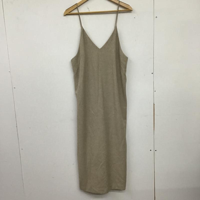 イエナ IENA ワンピース ロングスカート 36 無地 ベージュ / ベージュ / beige レディース USED 古着 中古 10160355