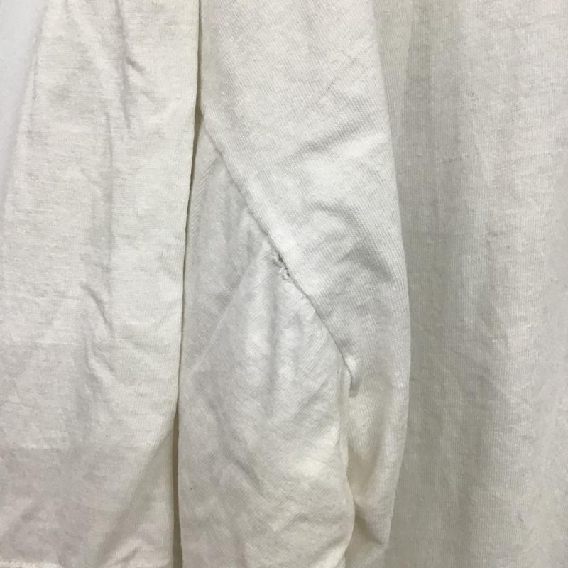 古着 USED Tシャツ 半袖 半袖カットソー プリントTシャツ クルーネックカットソー L プリント アイボリー / アイボリー / メンズ USED 古着 中古 10160356