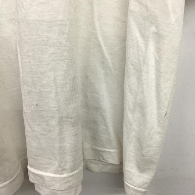 古着 USED Tシャツ 半袖 半袖カットソー プリントTシャツ クルーネックカットソー L プリント アイボリー / アイボリー / メンズ USED 古着 中古 10160356