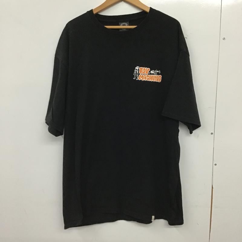 トイ マシーン TOY MACHINE Tシャツ 半袖 半袖カットソー プリントTシャツ クルーネックカットソー L プリント 黒 / ブラック / black メンズ USED 古着 中古 10160358