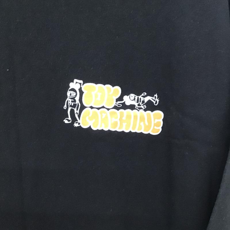 トイ マシーン TOY MACHINE Tシャツ 半袖 半袖カットソー プリントTシャツ クルーネックカットソー L プリント 黒 / ブラック / black メンズ USED 古着 中古 10160358