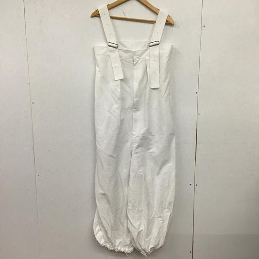 アーシー earthy サロペット・オーバーオール サロペット、オーバーオール ARZ5041502A0002 ボリュームサロペット S 無地 白 / ホワイト / white レディース USED 古着 中古 10160360